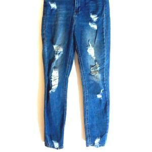 Wax Jeans Super Stretchy Stressed Jeans